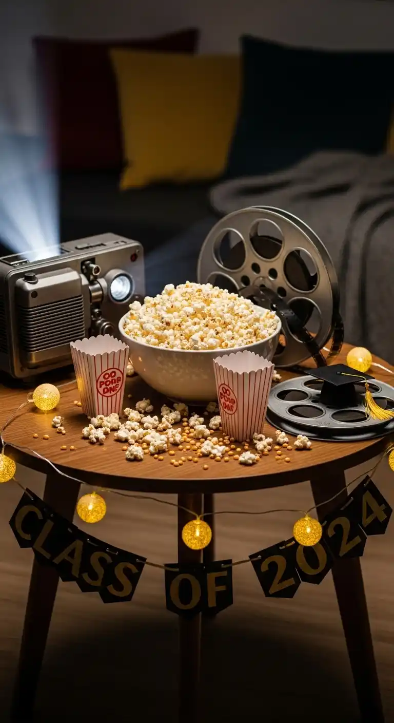 Graduation Party Themes: 15 Fun & Creative Ideas 16 12. Movie Night Theme