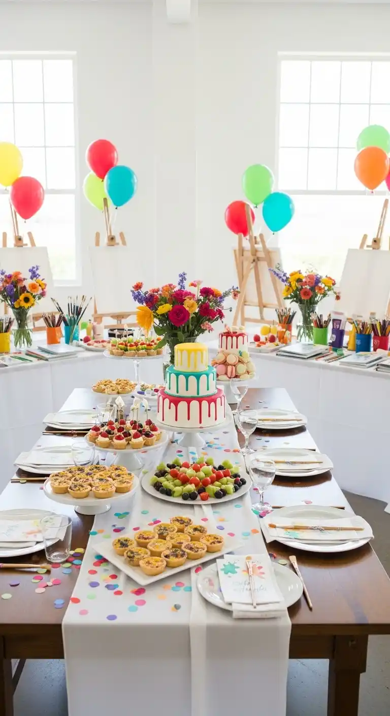 15 Charming Bridal Shower Themes You’ll Adore 17 13. Artistic or Craft-Inspired Bridal Shower Themes