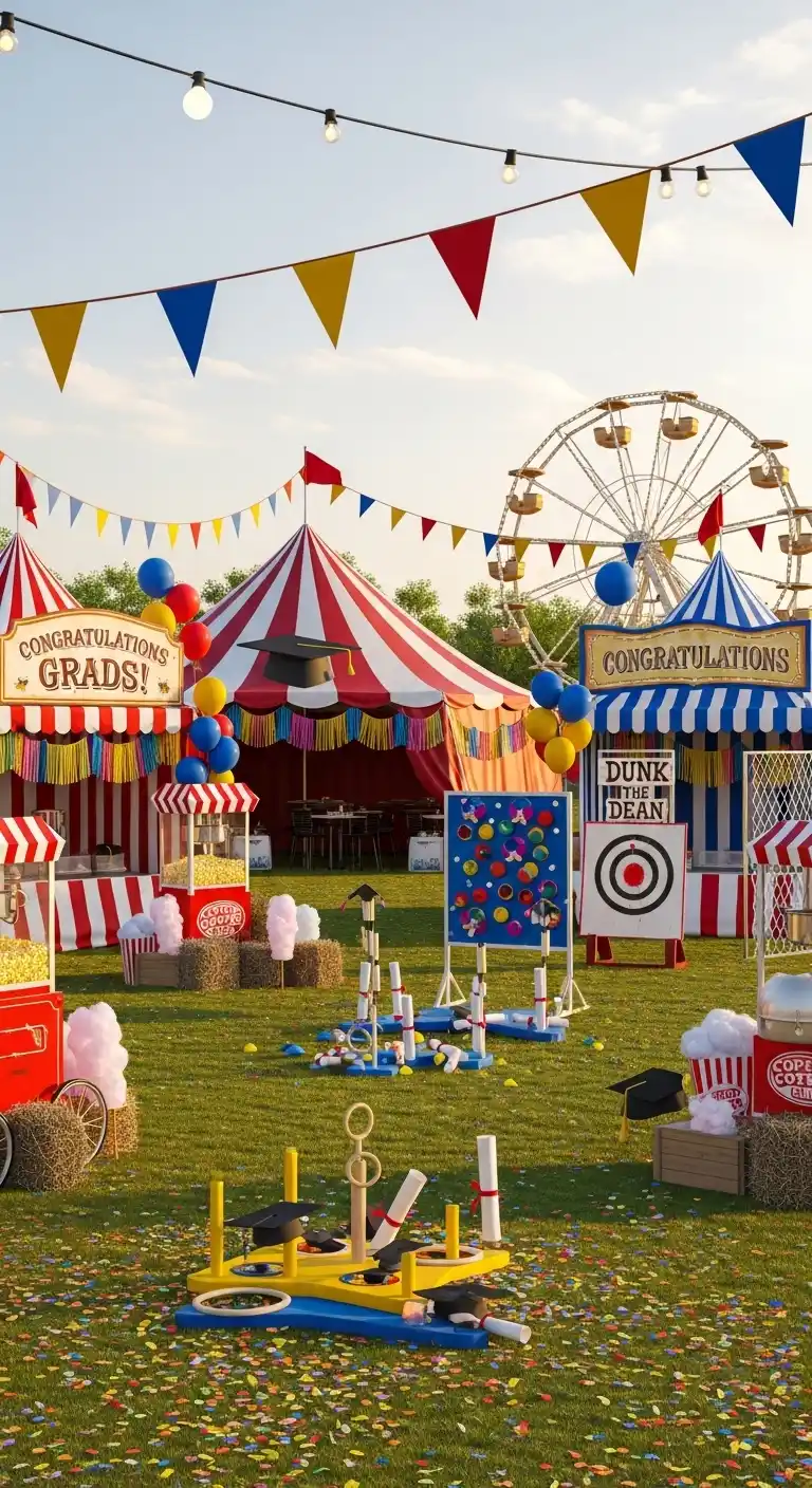 Graduation Party Themes: 15 Fun & Creative Ideas 17 13. Carnival or Fair Theme