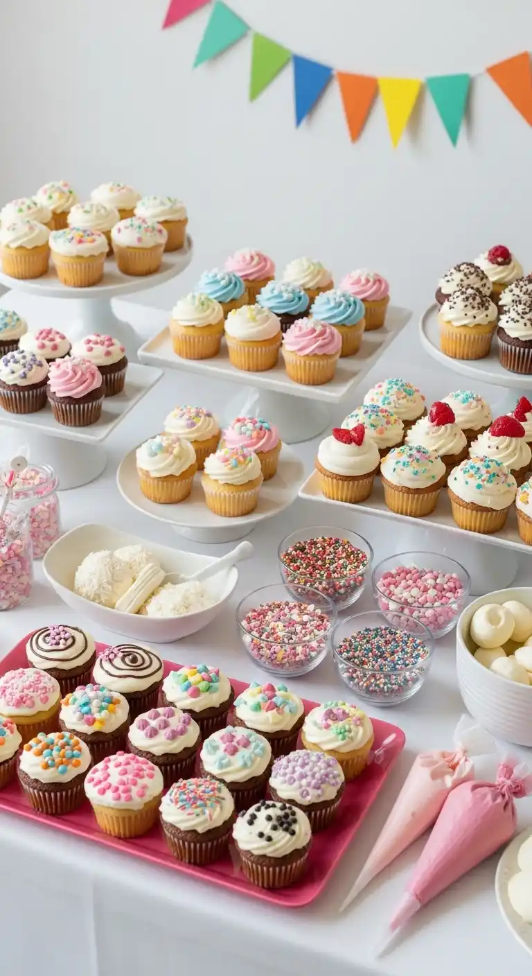 Engagement Party Activities That Make Memories 17 13. Dessert Decorating Station