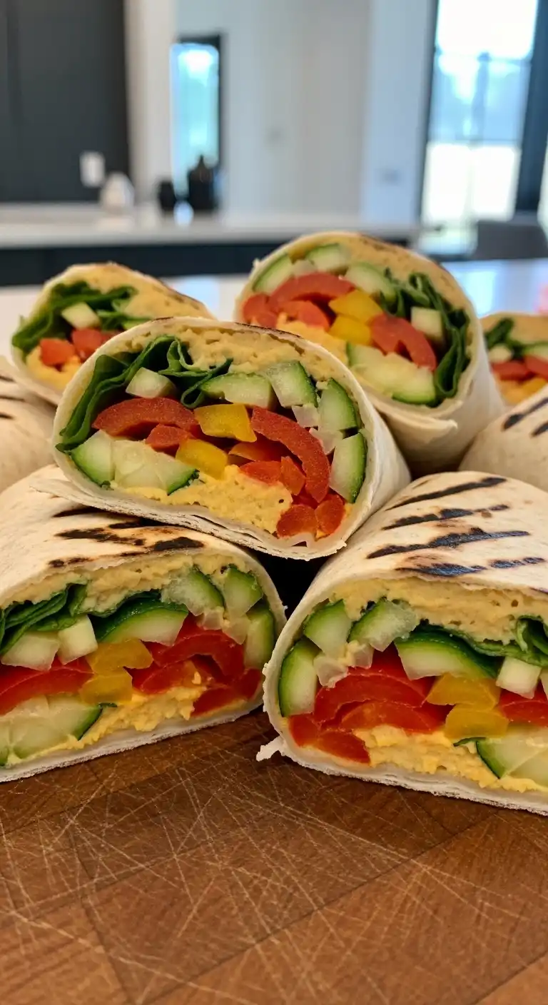 21 Graduation Party Lunch Ideas That Wow Your Crowd 17 13. Grilled Veggie Wraps