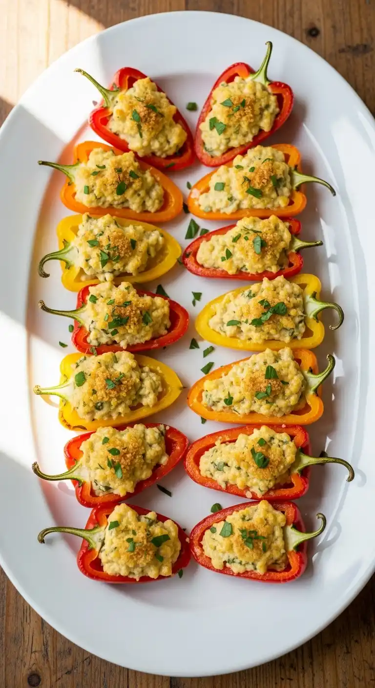 19 Fun Birthday Party Food Ideas Everyone Will Love 17 13. Stuffed Mini Bell Peppers