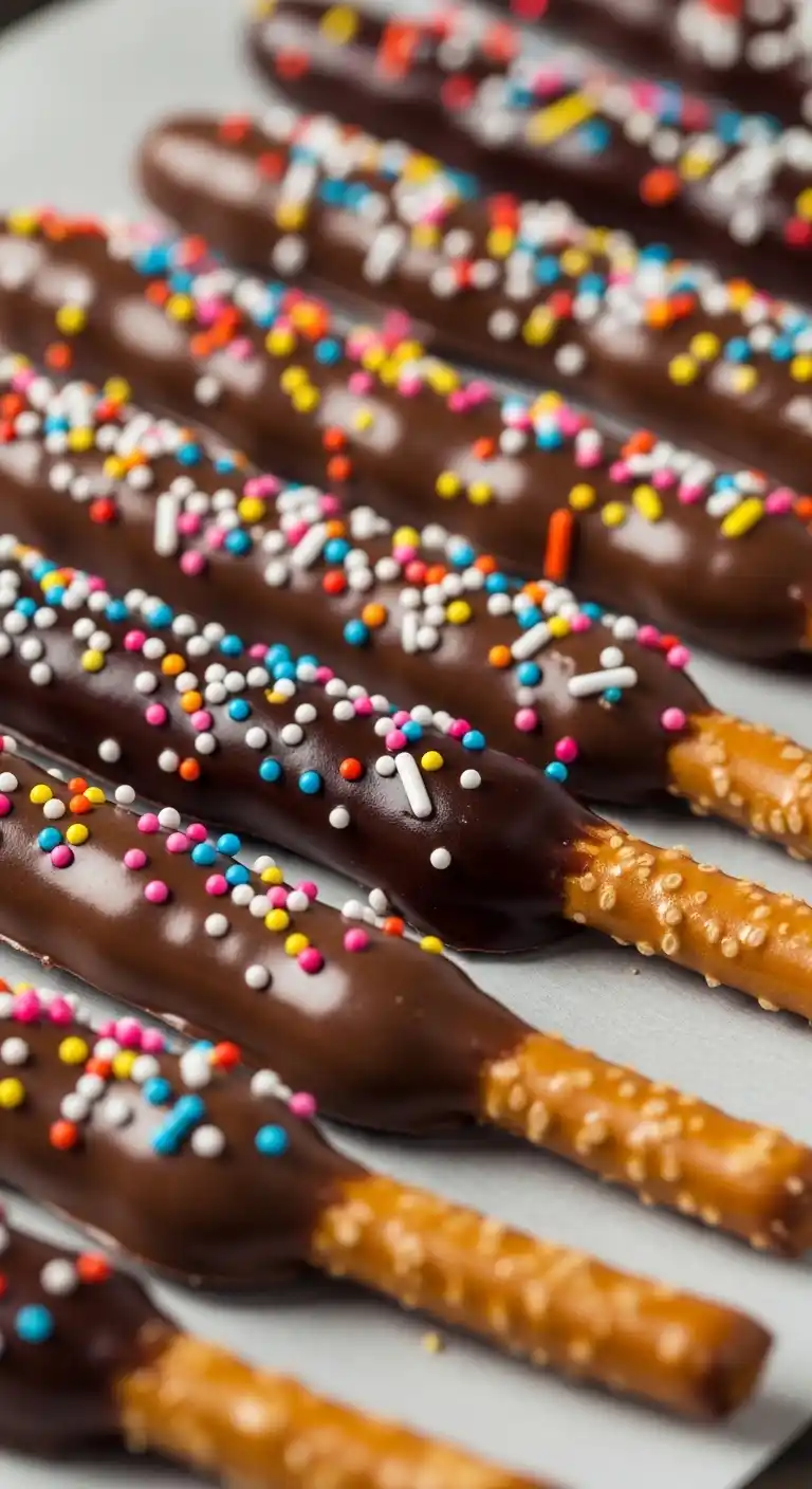 19 Fun Birthday Party Food Ideas Everyone Will Love 18 14. Chocolate-Dipped Pretzels