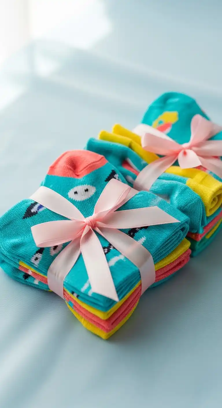 17 Creative Birthday Party Return Gifts They’ll Love 18 14. Cute Socks or Apparel Accessories