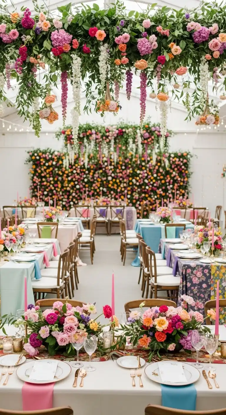 19 Engagement Party Themes You’ll Absolutely Love 18 14. Floral Fantasy