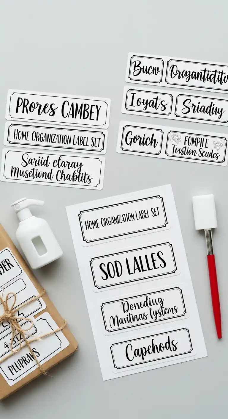 17 Bridal Shower Gifts She’ll Truly Love 18 14. Home Organization Label Set Bridal Shower Gift