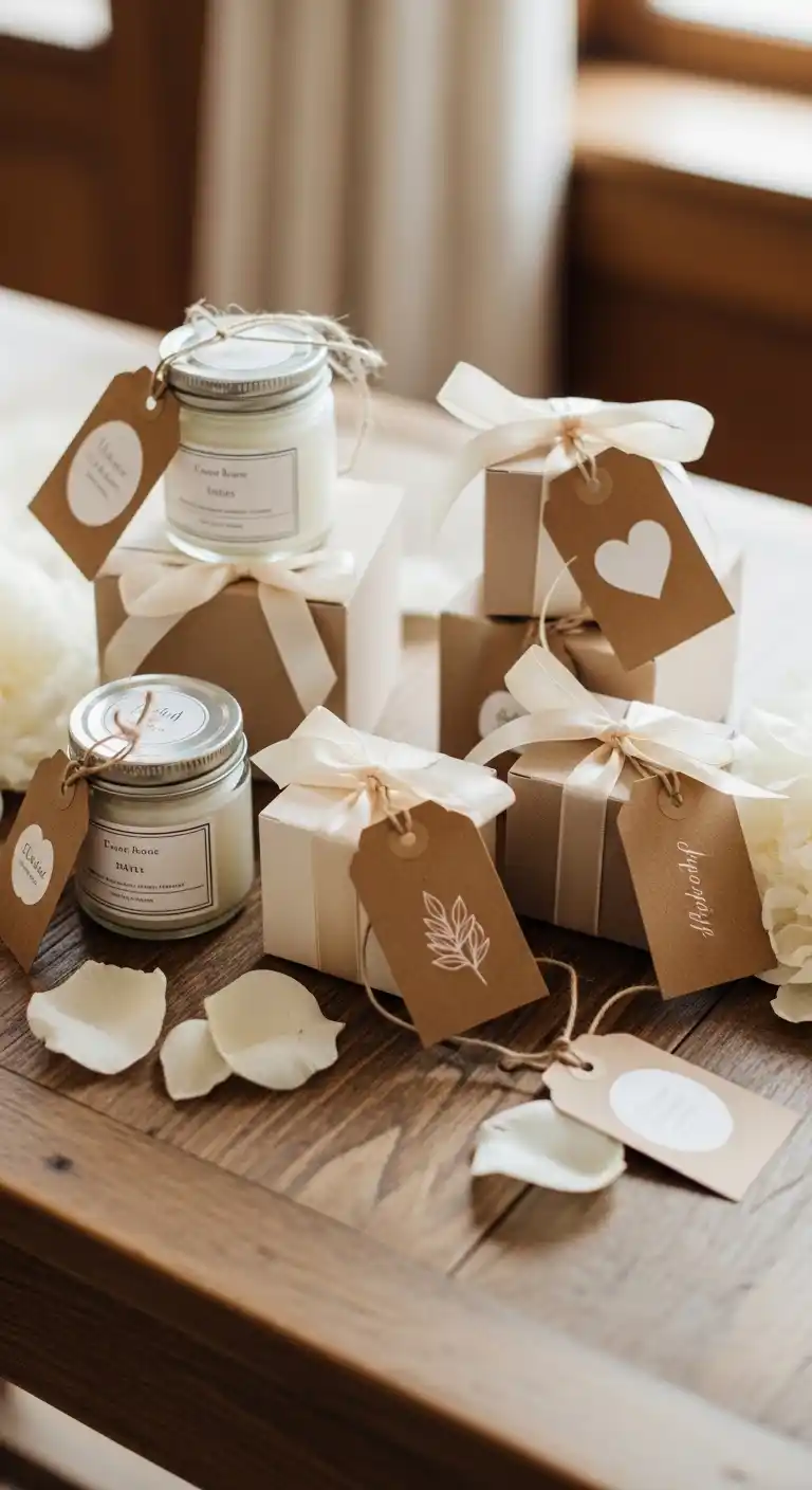 Neutral Wedding Ideas: 19 Elegant Inspirations 17 14. Neutral-Themed Wedding Favors