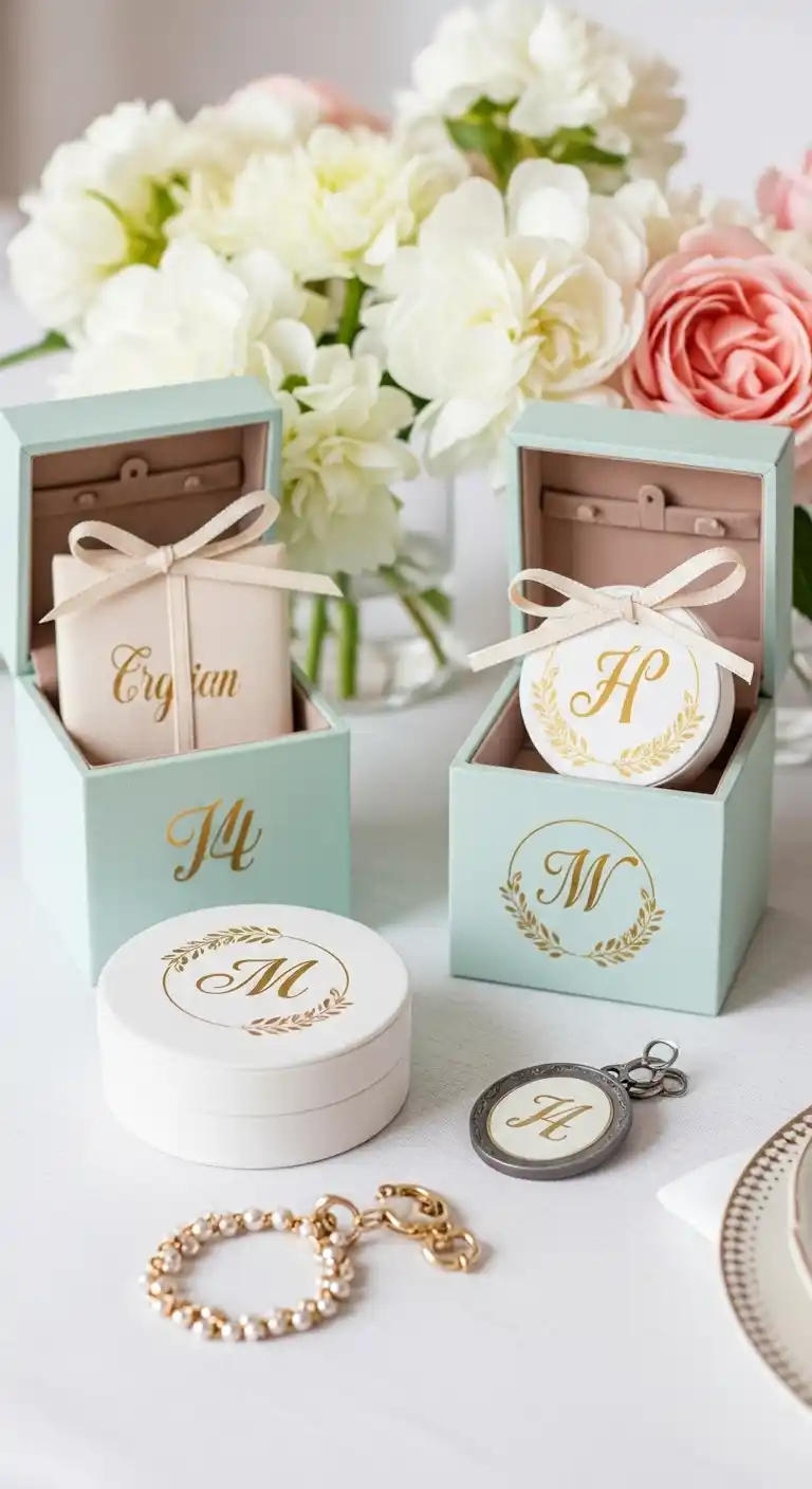 Bridal Shower Accessories Ideas for Every Theme 18 14. Personalized Jewelry or Accessory Boxes
