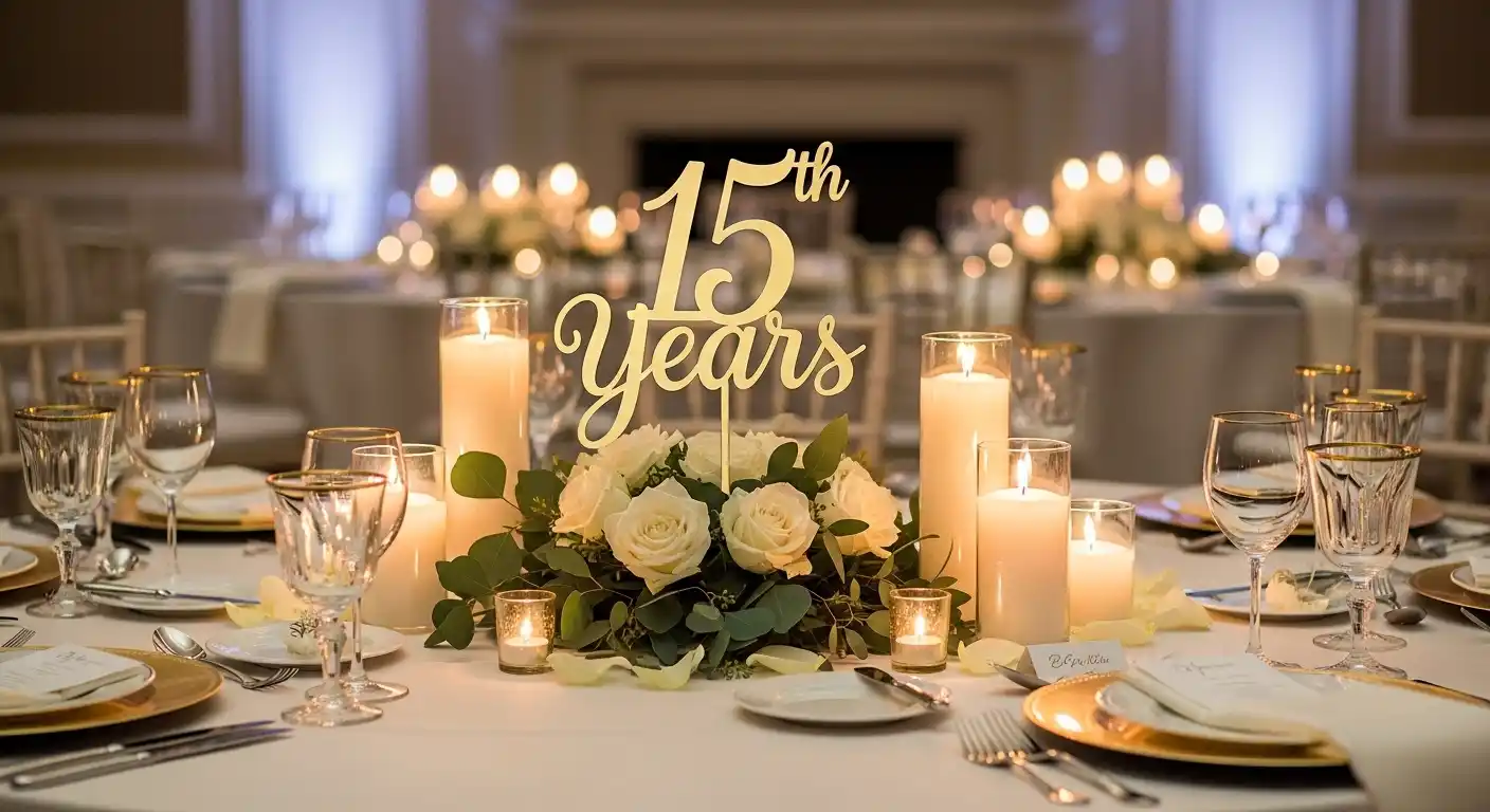 15 Year Wedding Anniversary Ideas