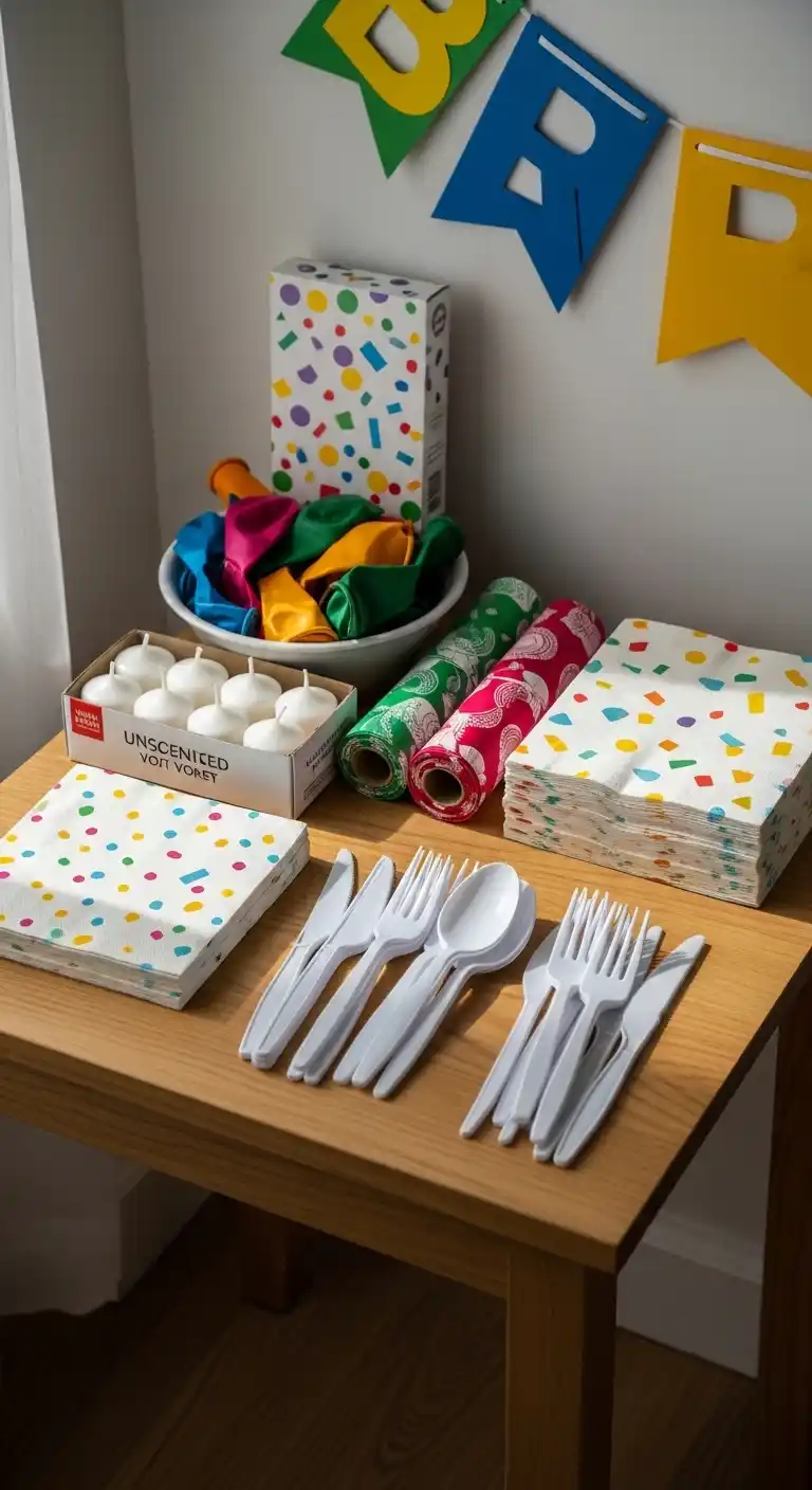 21 Birthday Party Essentials You Can’t Forget 19 15. Backup Supplies
