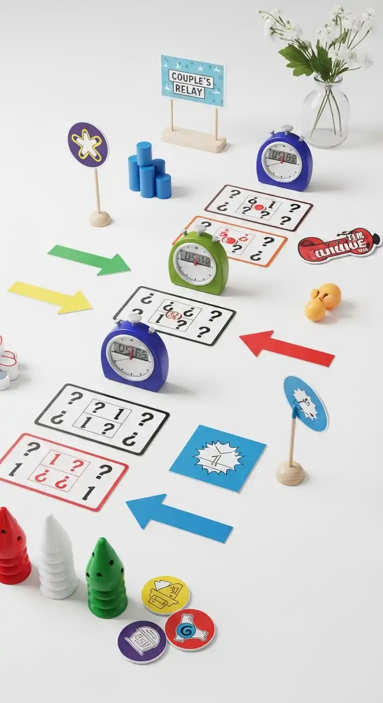 Engagement Party Activities That Make Memories 19 15. Couple’s Trivia Relay