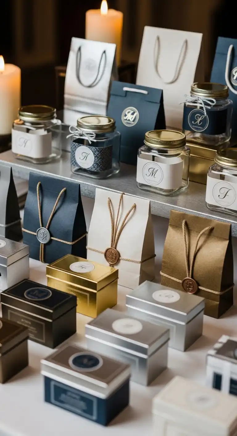 Birthday Party Decorations for Men: 21 Stylish Ideas 19 15. Decorative Party Favors Display