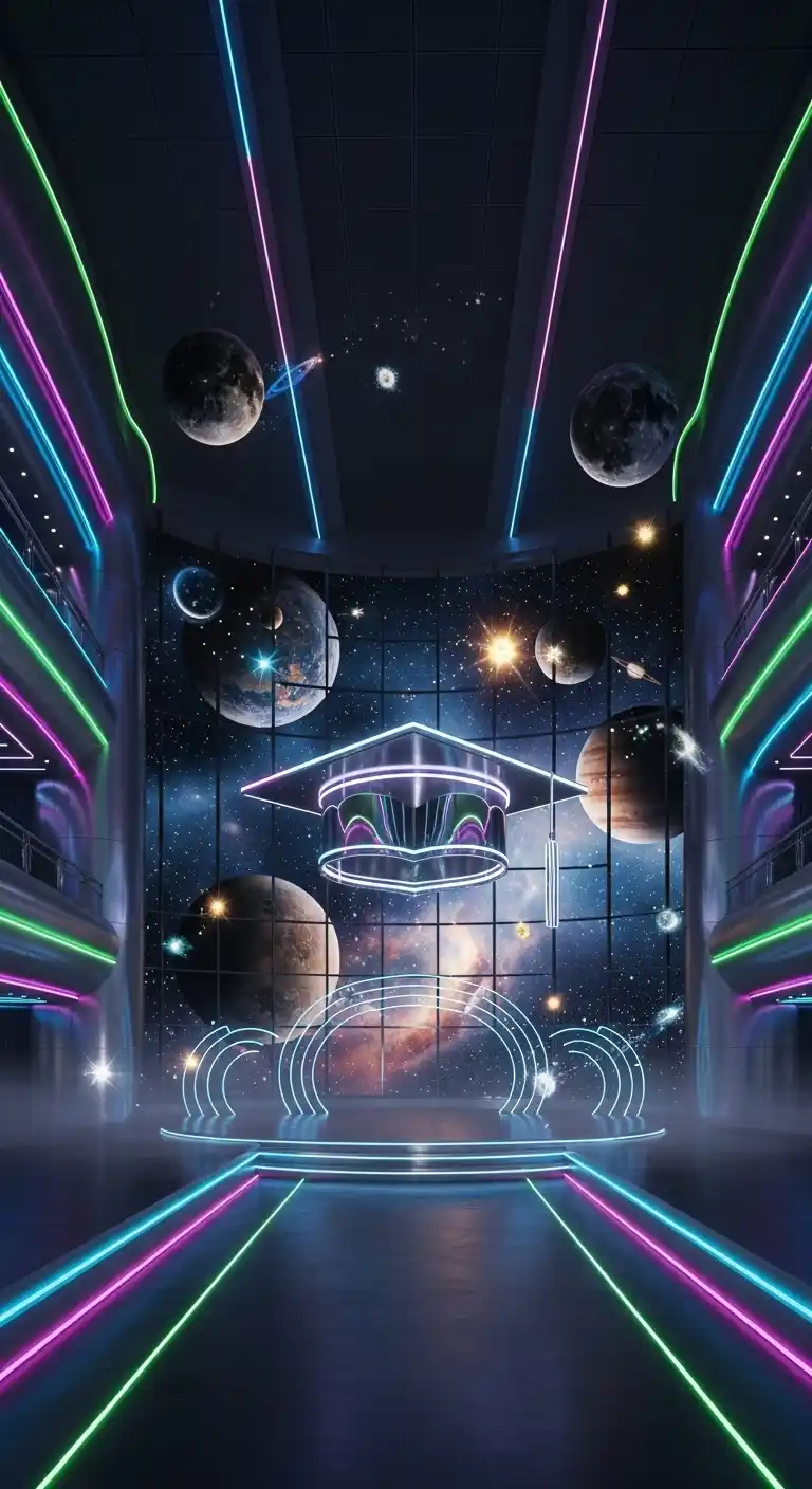 Graduation Party Themes: 15 Fun & Creative Ideas 19 15. Futuristic or Space Theme