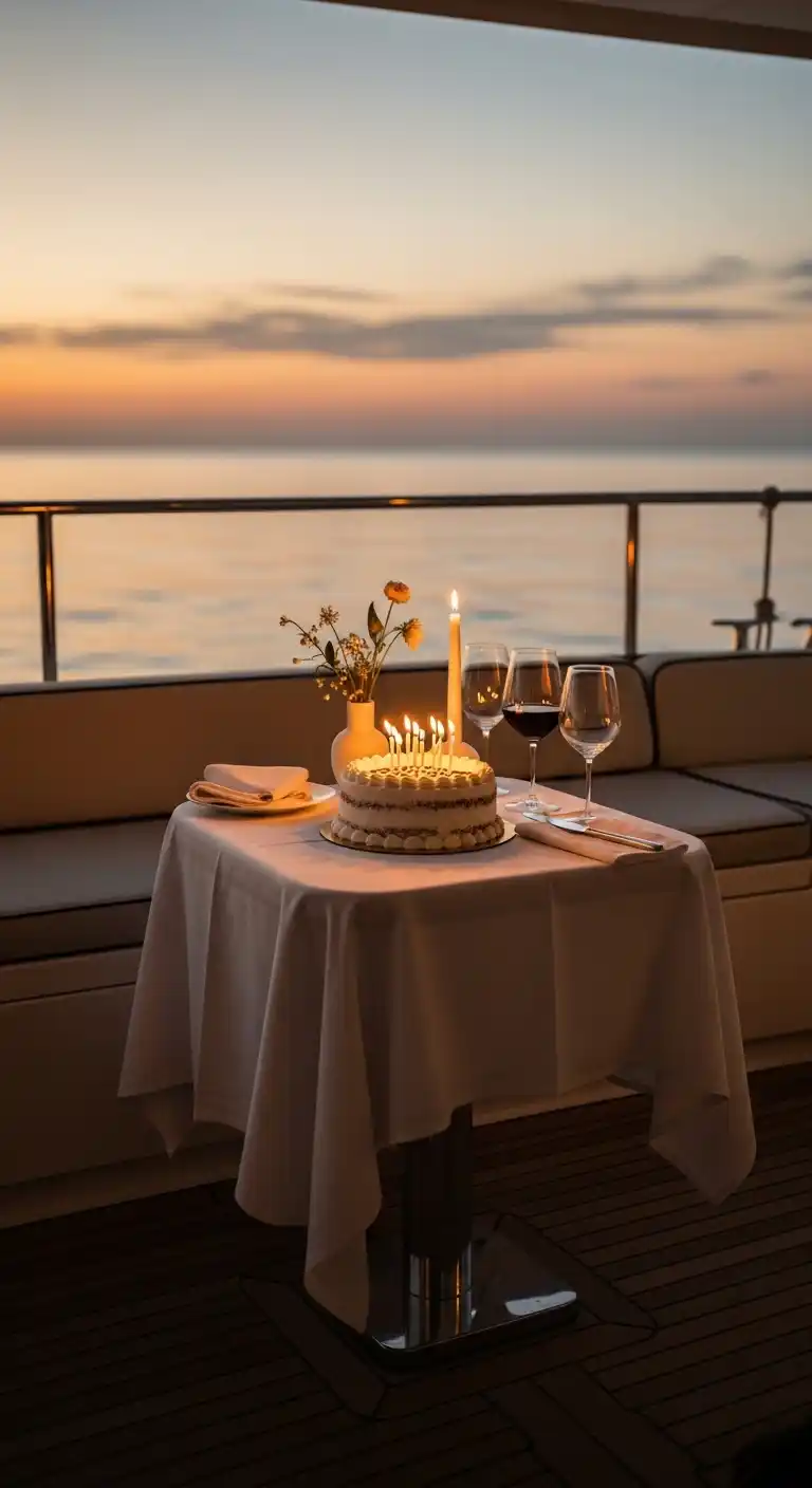 Birthday Party Yacht Planning Tips for a Stylish Bash 19 15. Intimate Friends-Only Birthday Party Yacht