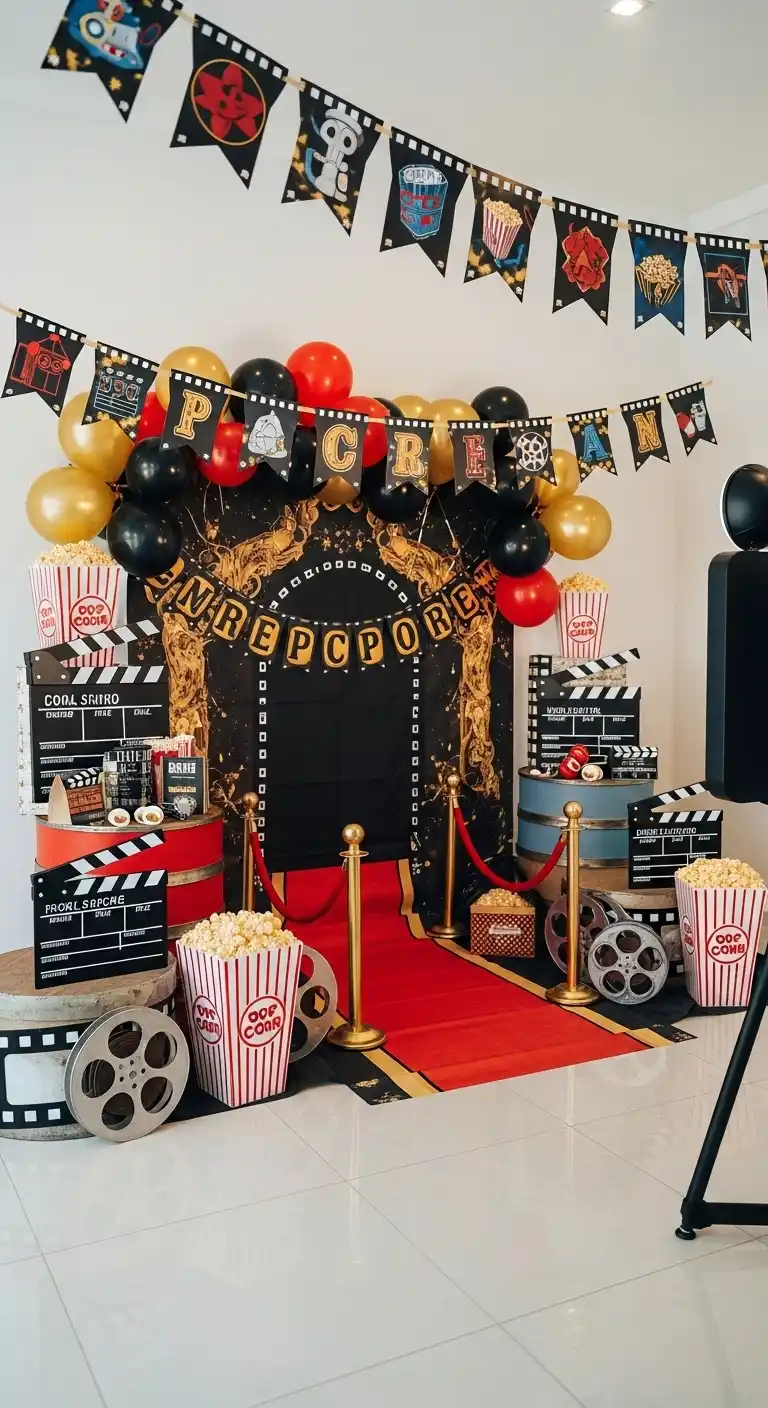 17 Lovely Bridal Shower at Home Ideas 19 15. Movie-Themed Costume Party