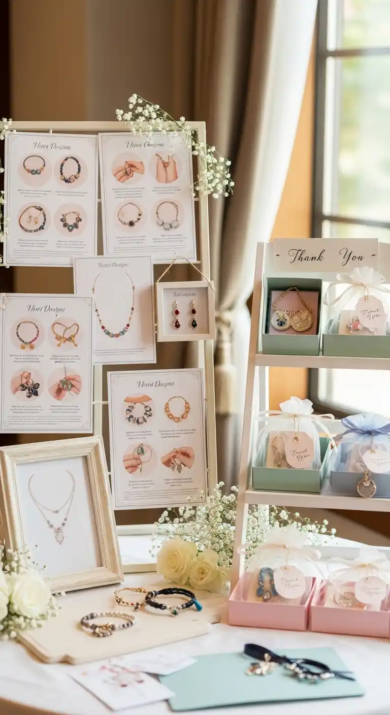 17 Lovely Bridal Shower at Home Ideas 20 16. DIY Jewelry-Making Party