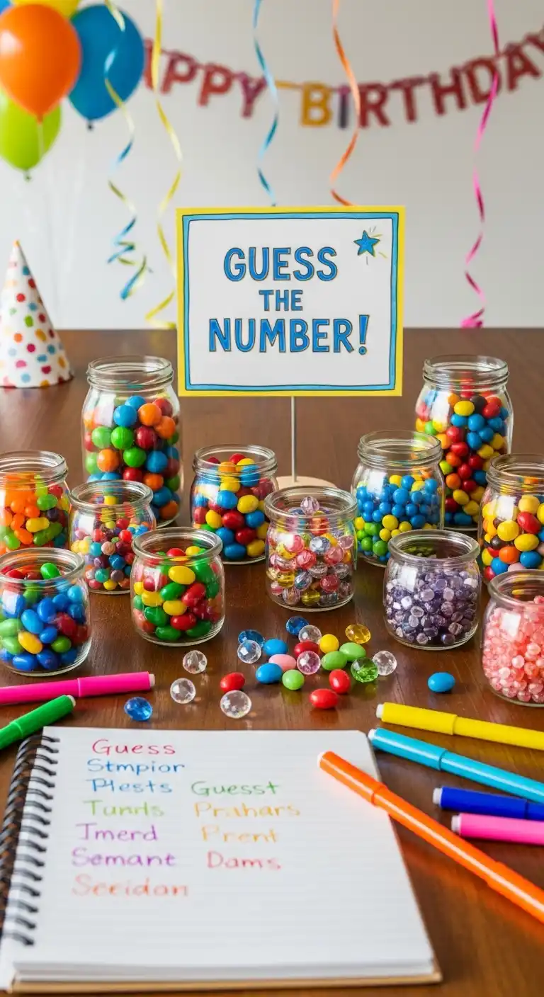 Birthday Party Game Ideas That Bring the Fun 20 16. Guess the Number Game