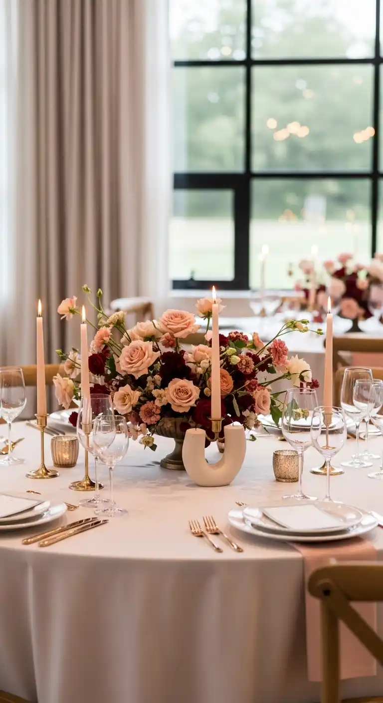 19 Beautiful Bridal Shower Table Looks 20 16. Statement Centerpiece Bridal Shower Table