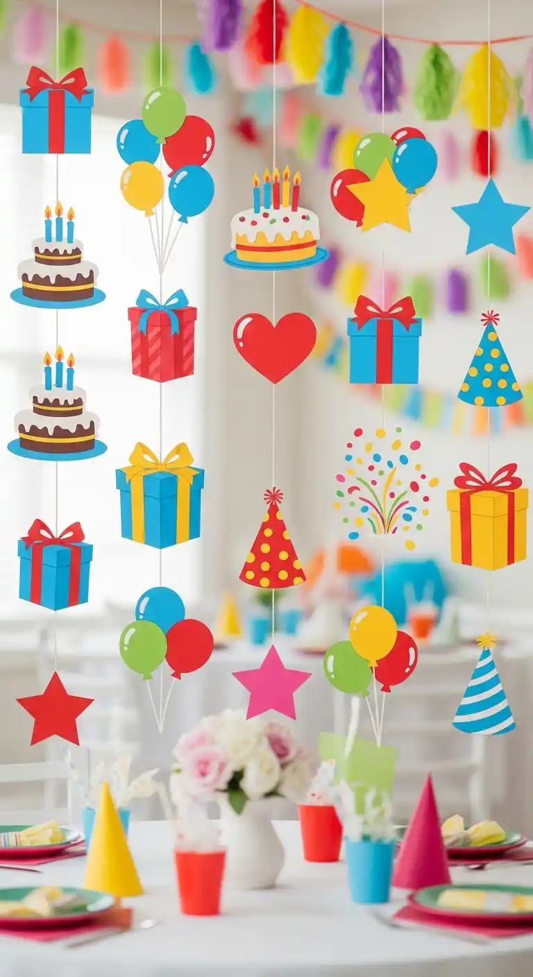 20 Birthday Party Decorations for a Stylish Celebration 20 16. Themed Cutouts That Reinforce the Birthday Party Concept