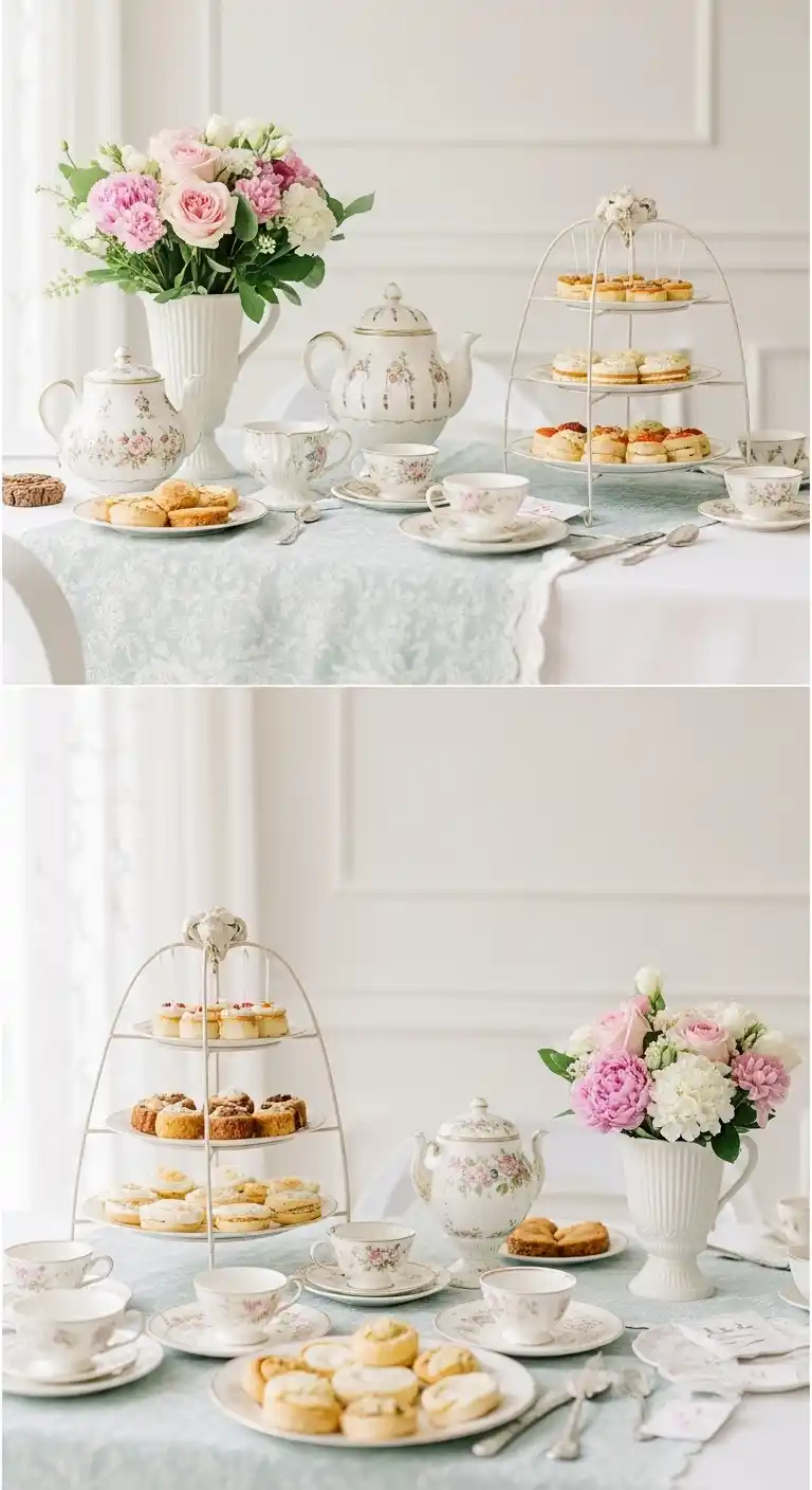 Bridal Shower Tea Party Looks That Delight 21 17. Bridal Shower Tea Party Playlist Ideas to Set the Mood