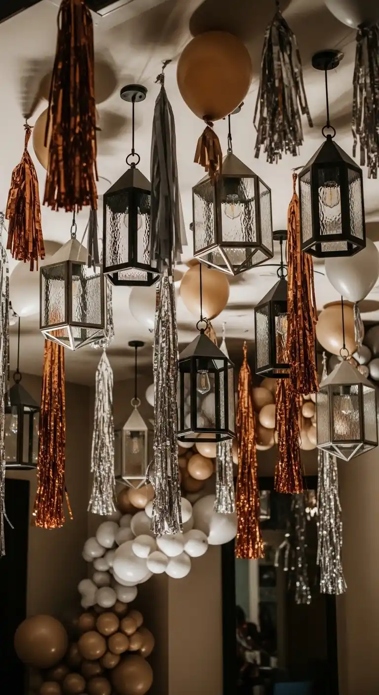 Birthday Party Decorations for Men: 21 Stylish Ideas 21 17. Creative Ceiling Decorations