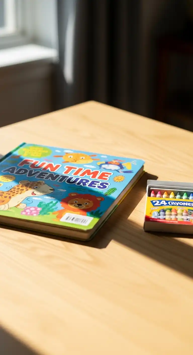 17 Creative Birthday Party Return Gifts They’ll Love 22 18. Activity or Puzzle Books with Crayons