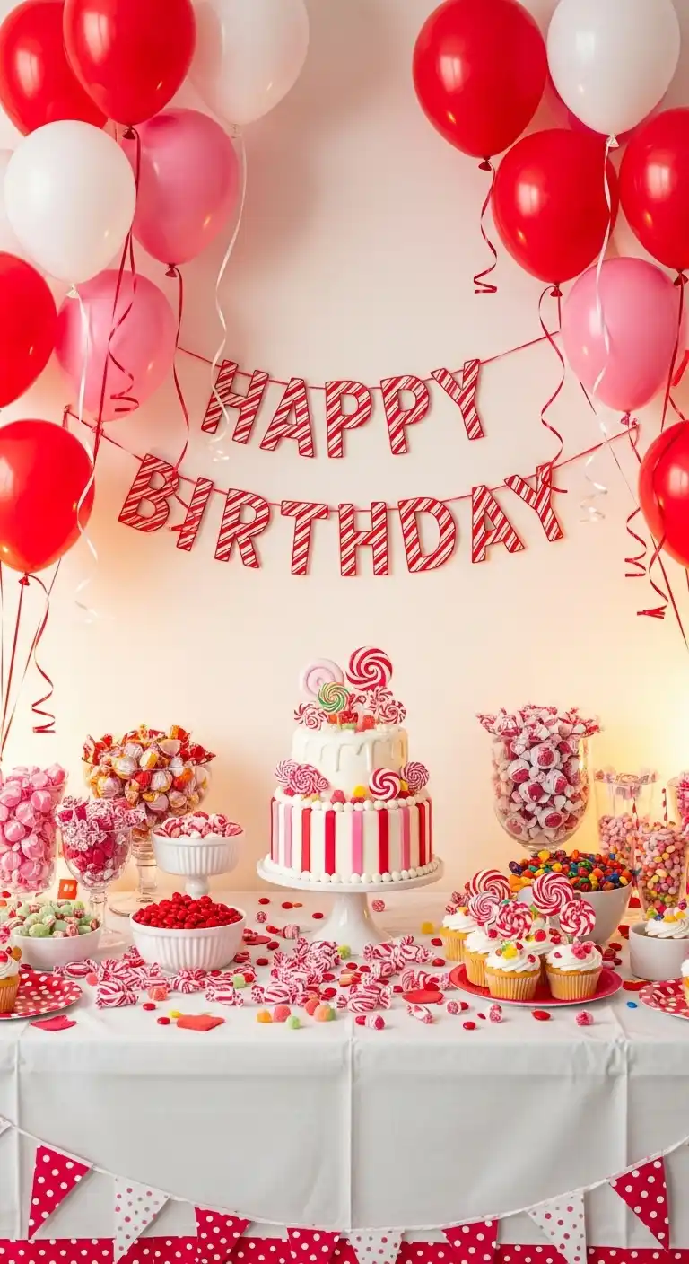 Birthday Party Color Schemes: 21 Fun & Festive Ideas 22 18. Candy Crush