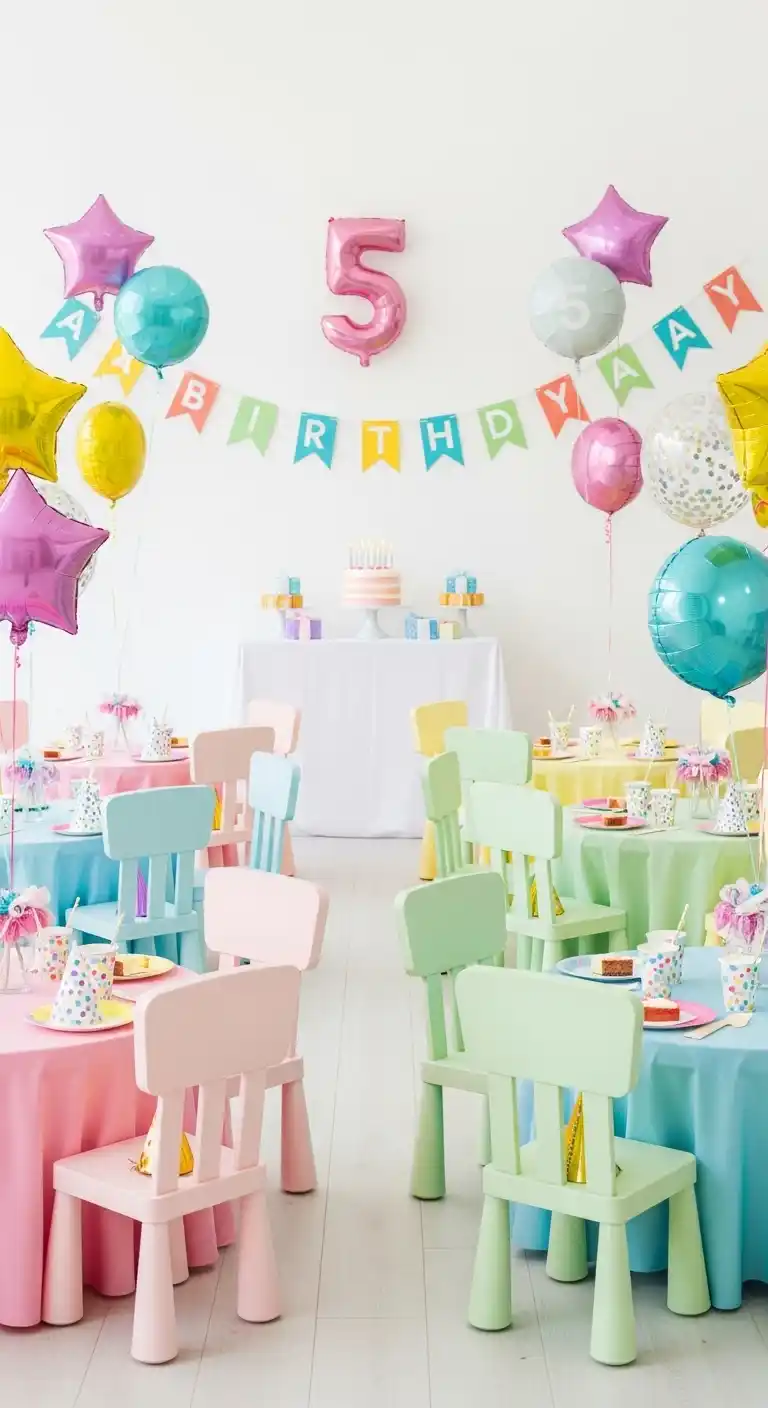 21 Birthday Party Essentials You Can’t Forget 22 18. Guest Seating and Activity Flow