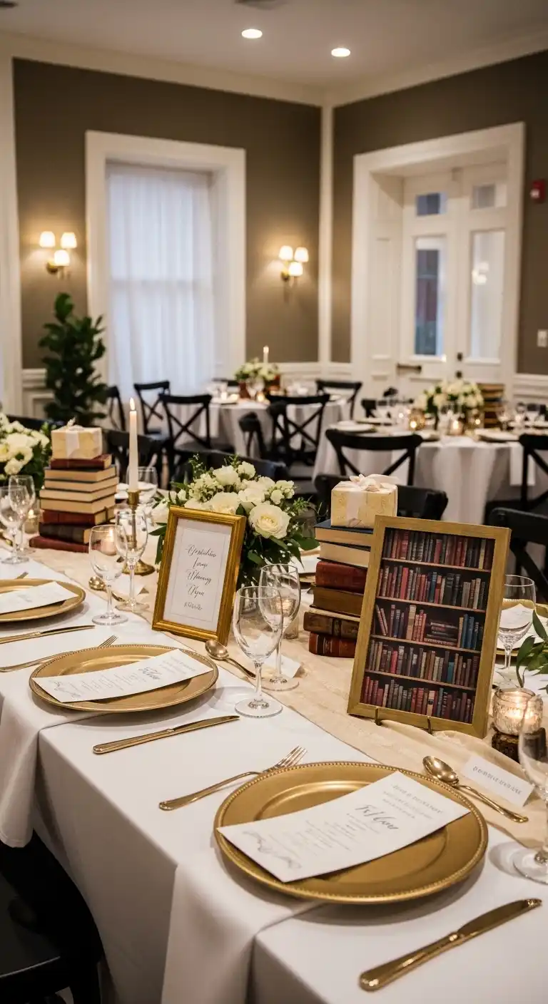 19 Engagement Party Themes You’ll Absolutely Love 22 18. Literary Love Theme