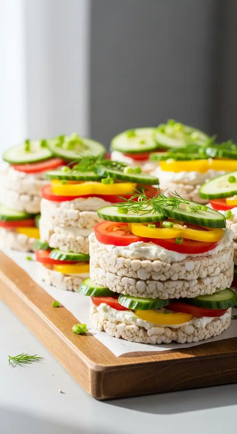 19 Fun Birthday Party Food Ideas Everyone Will Love 22 18. Rice Cake Sandwiches