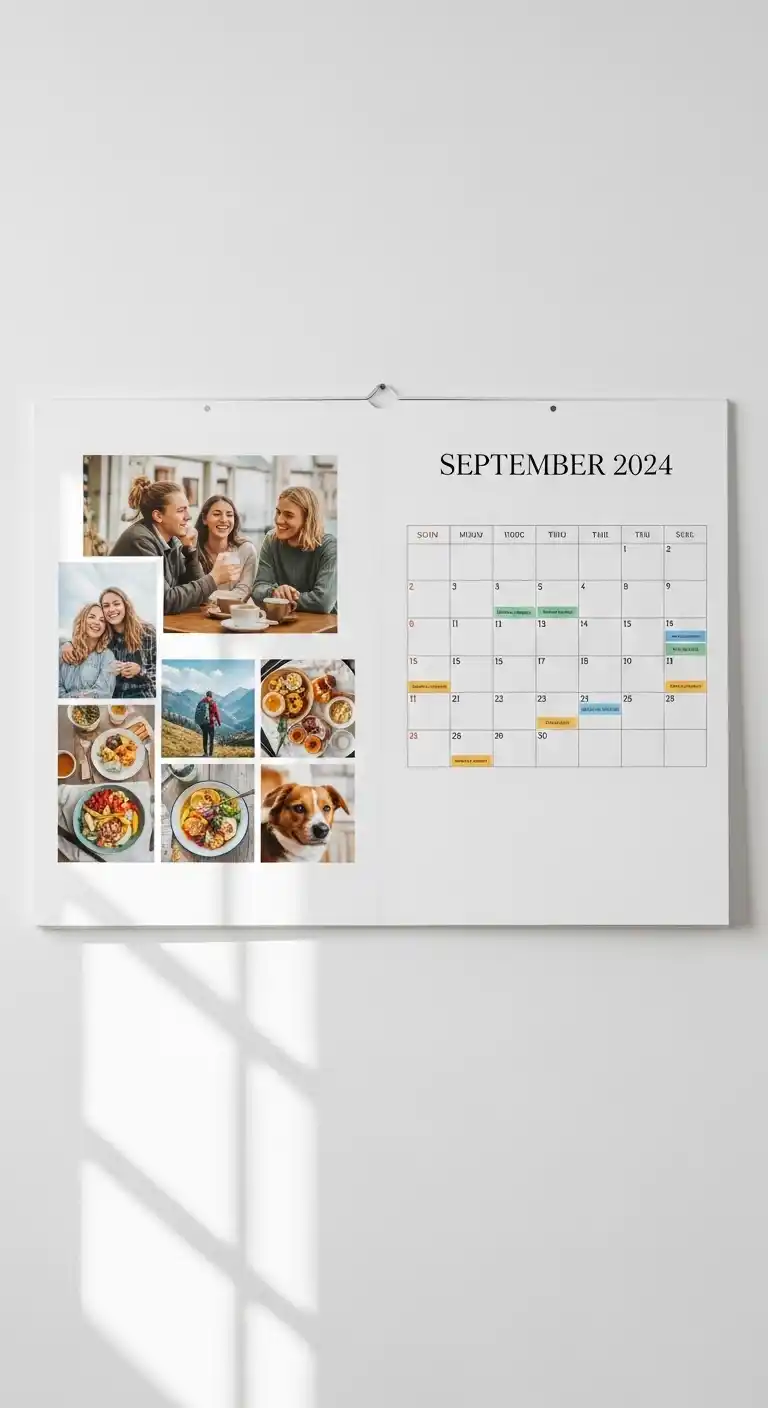 20 Creative Wedding Anniversary Gift Ideas 23 19. Customized Wall Calendar of Shared Memories