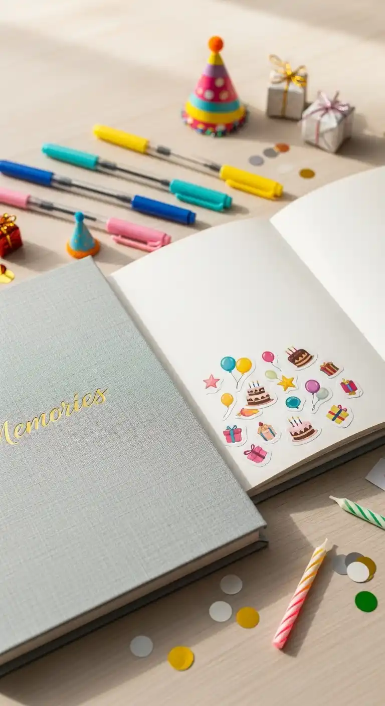 21 Birthday Party Essentials You Can’t Forget 23 19. Memory Book or Guestbook