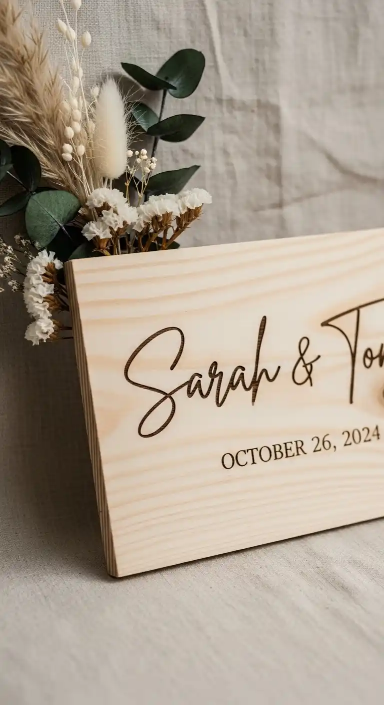 Neutral Wedding Ideas: 19 Elegant Inspirations 22 19. Personalized Touches in Neutral Tones