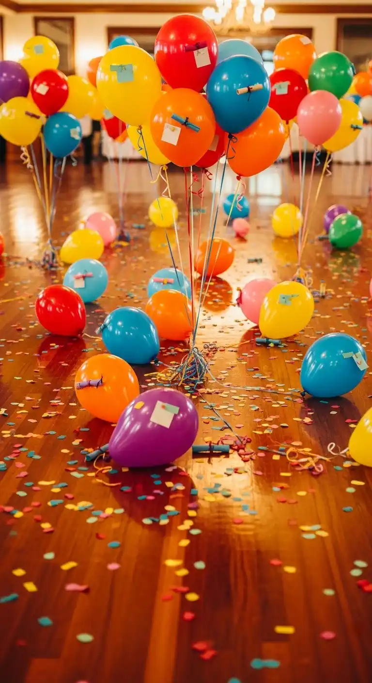 Birthday Party Game Ideas That Bring the Fun 7 2. Balloon Pop Challenge