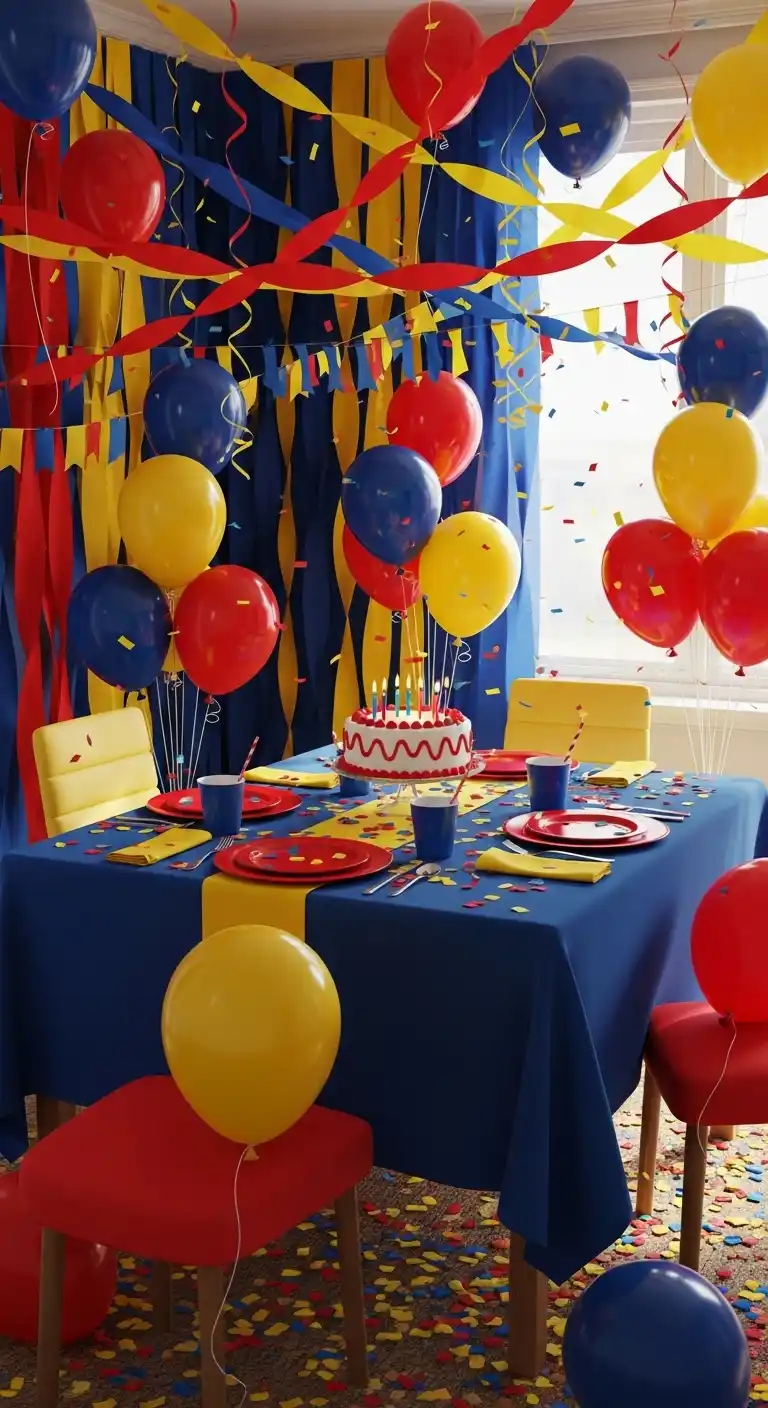 Birthday Party Color Schemes: 21 Fun & Festive Ideas 6 2. Bold and Bright