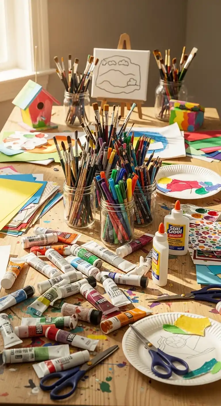 Easy 17th Birthday Party Ideas for Teens 6 2. DIY Art and Craft Party