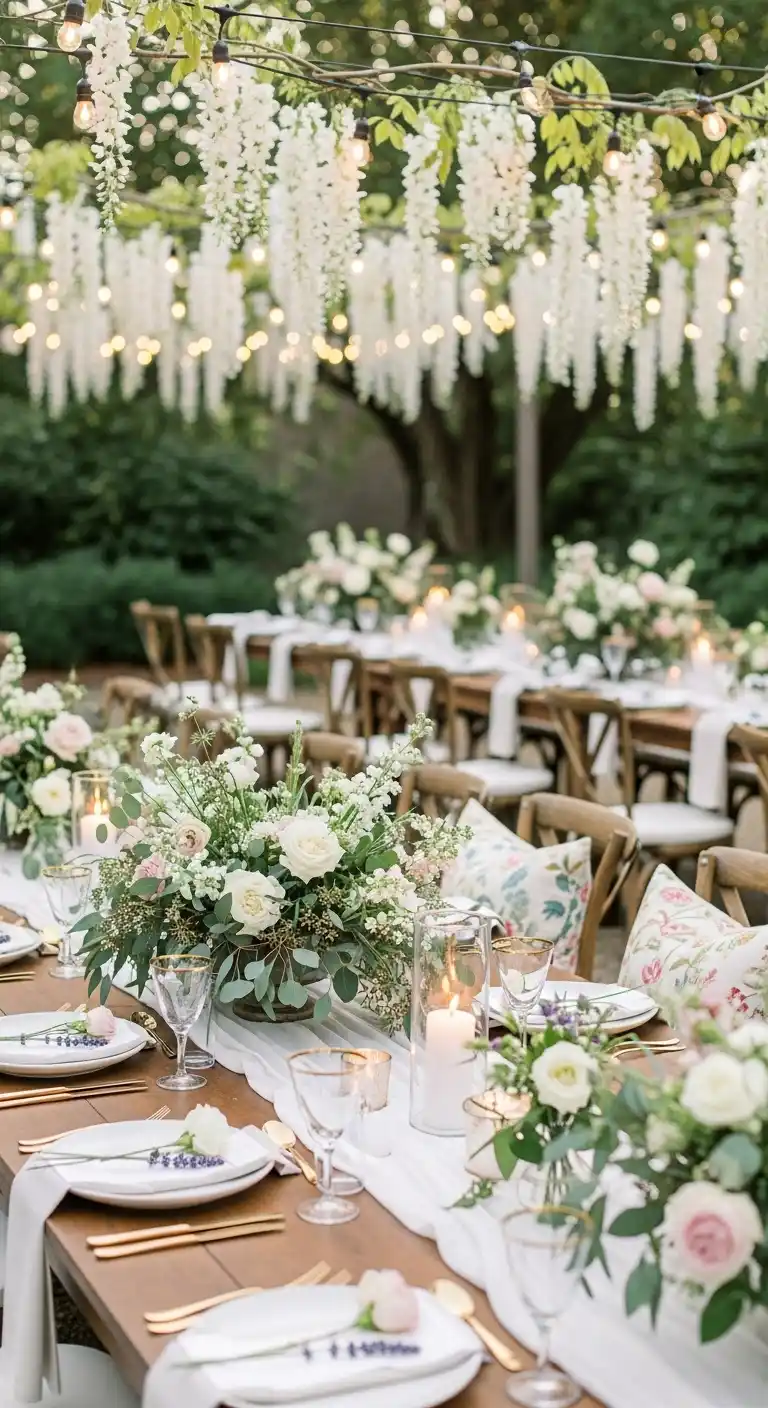 Engagement Party Ideas Your Guests Will Love 6 2. Garden-Inspired Engagement Party Ideas with Elegant Touches