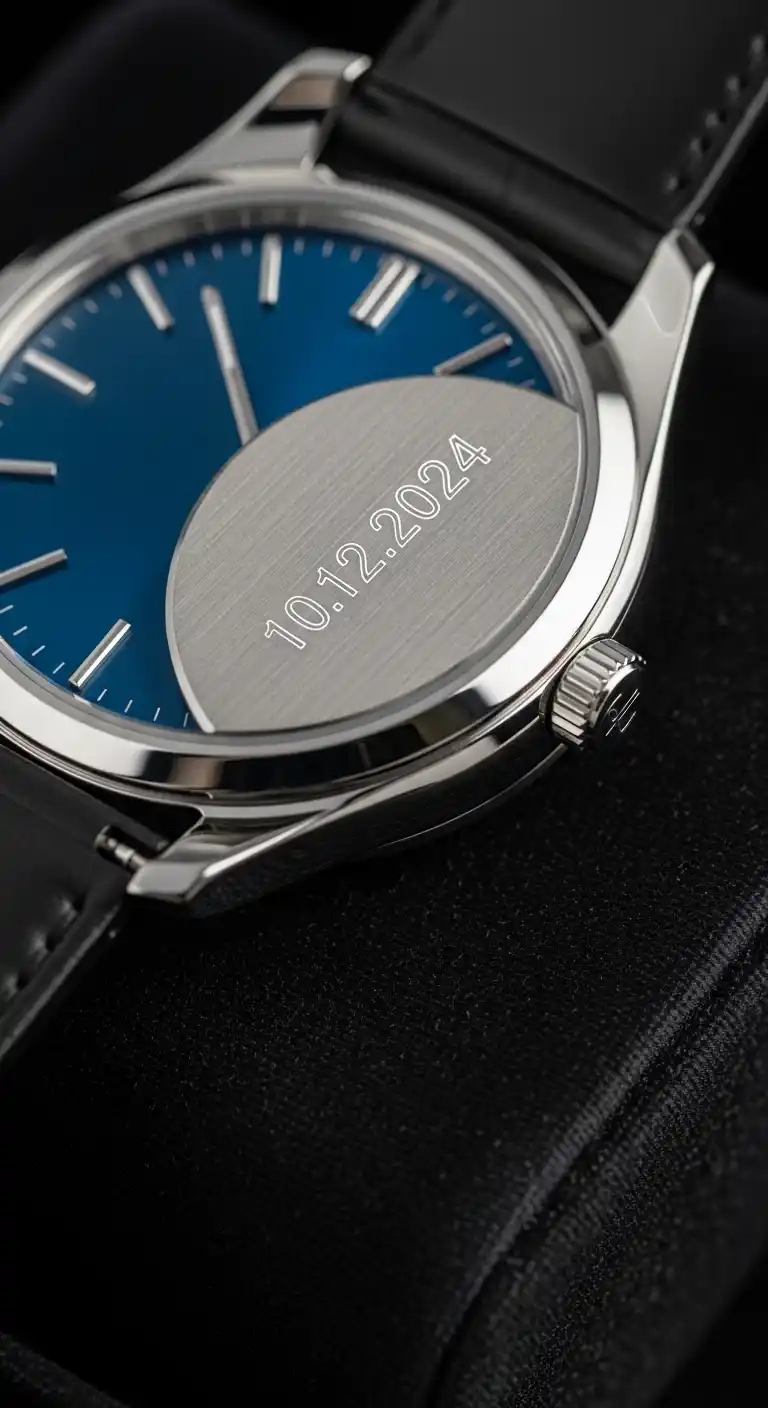 20 Unique Wedding Anniversary Gifts for Husband 6 2. Personalized Watch Engraved with a Special Date
