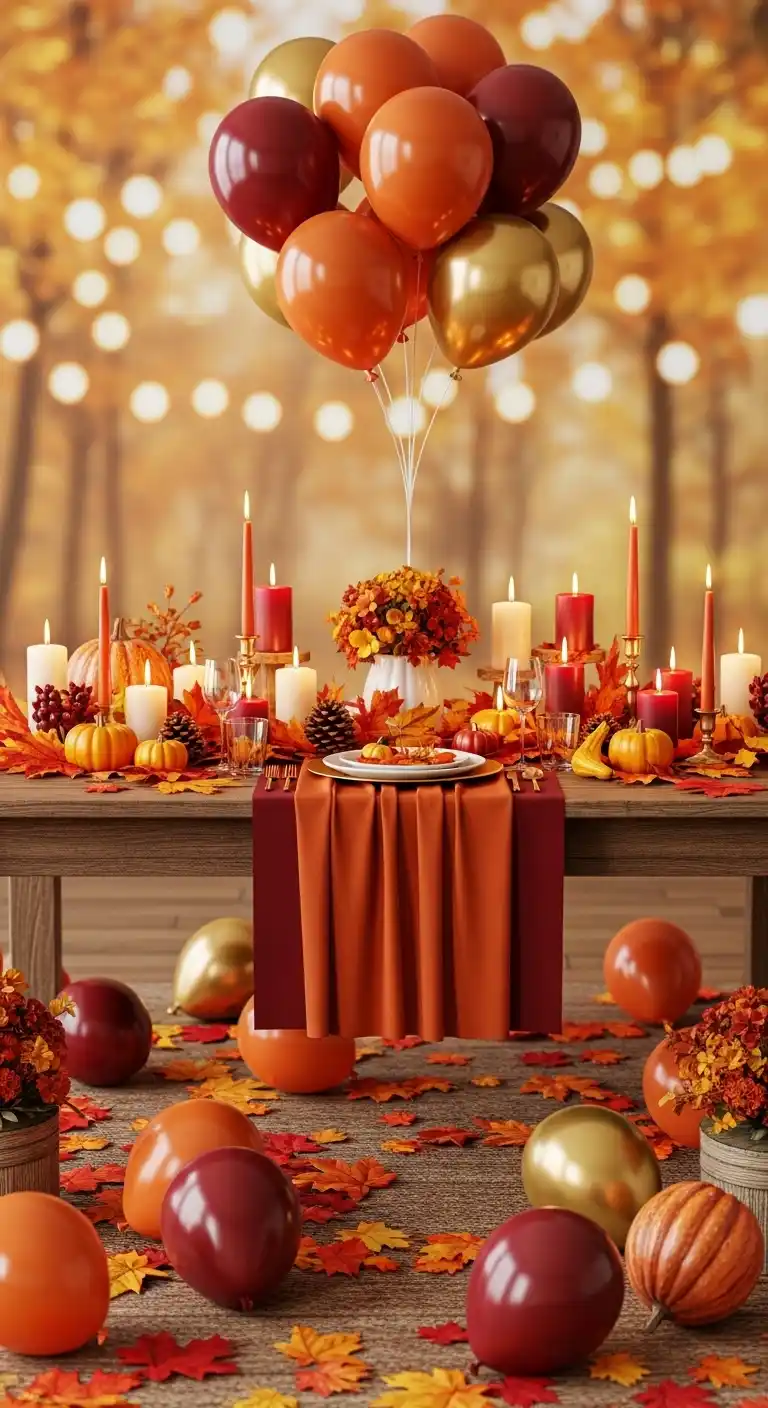 Birthday Party Color Schemes: 21 Fun & Festive Ideas 24 20. Autumn Charm