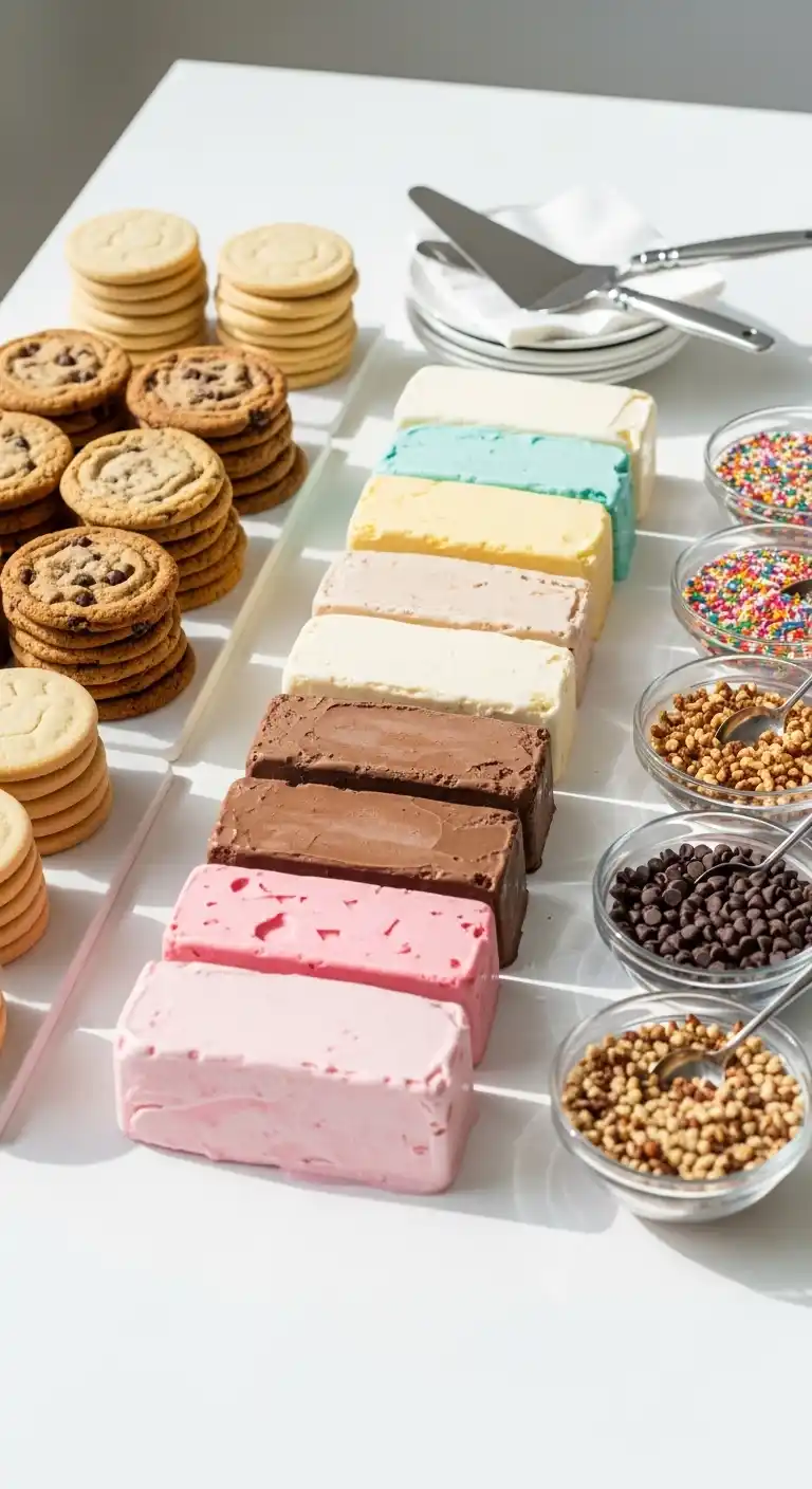 19 Fun Birthday Party Food Ideas Everyone Will Love 23 20. DIY Ice Cream Sandwich Station