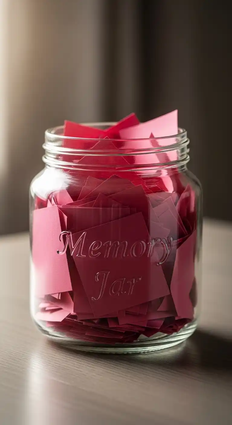 40th Wedding Anniversary Surprises You’ll Love 24 20. Gift a Memory Jar or Box for Future Moments