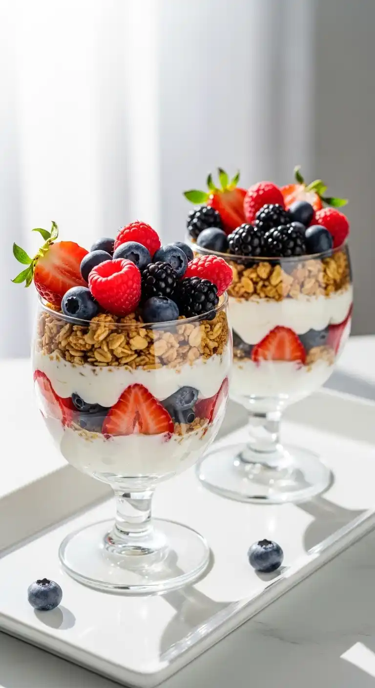 21 Graduation Party Lunch Ideas That Wow Your Crowd 25 21. Greek Yogurt Parfait Cups