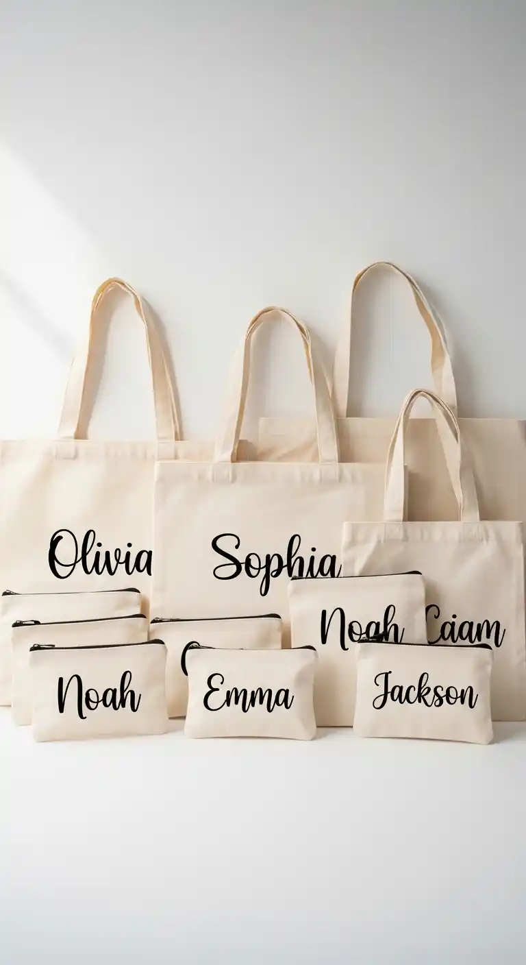 17 Creative Birthday Party Return Gifts They’ll Love 25 21. Personalized Tote Bags or Pouches