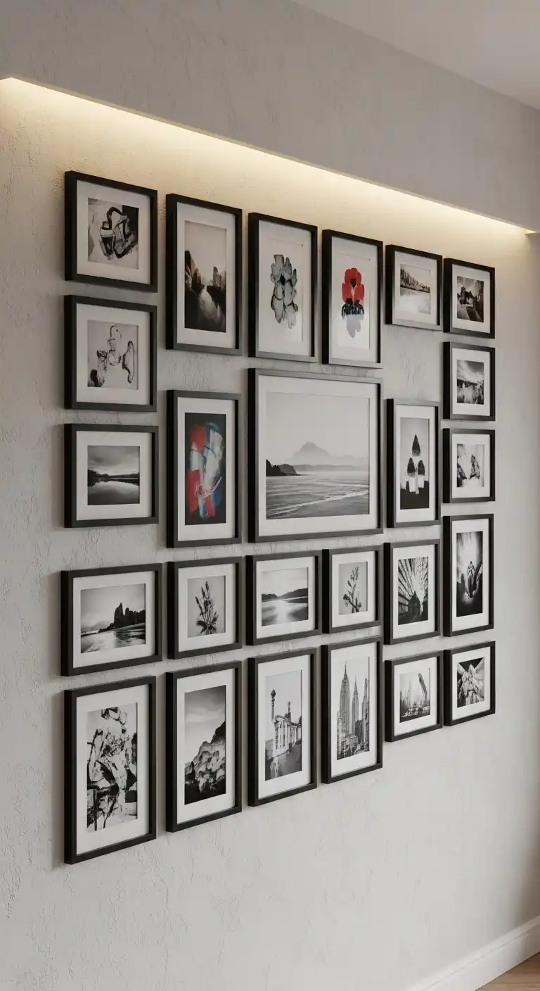 Birthday Party Decorations for Men: 21 Stylish Ideas 7 3. Custom Photo Collage Wall