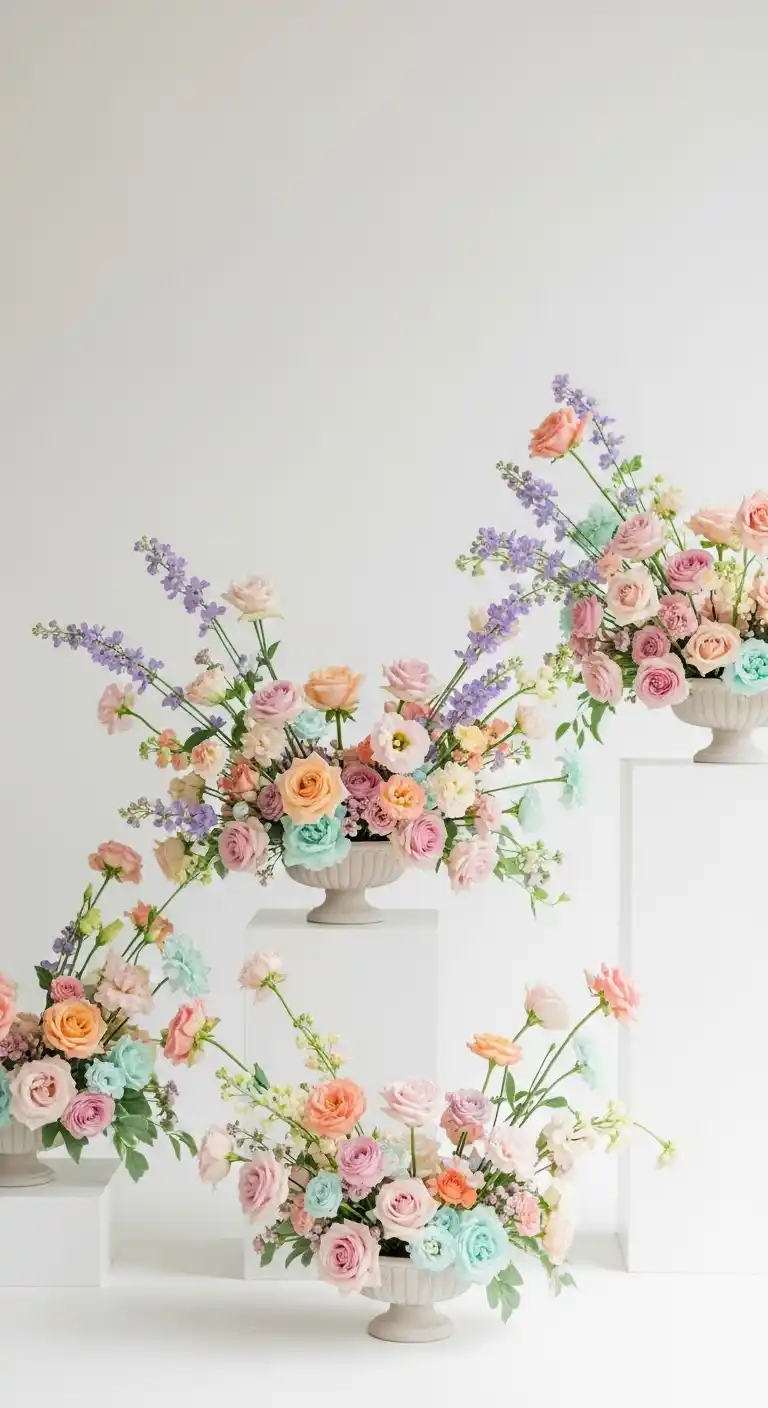 Charming Bridal Shower Floral Theme Ideas for Any Style 7 3. Pastel Bloom Bridal Shower Floral Theme