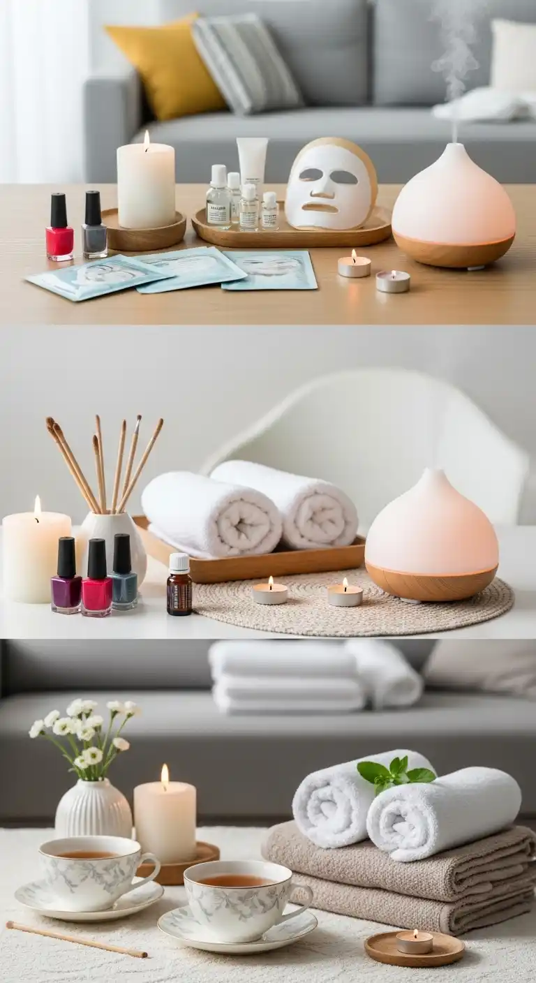 17 Lovely Bridal Shower at Home Ideas 7 3. Spa Day Bridal Shower at Home