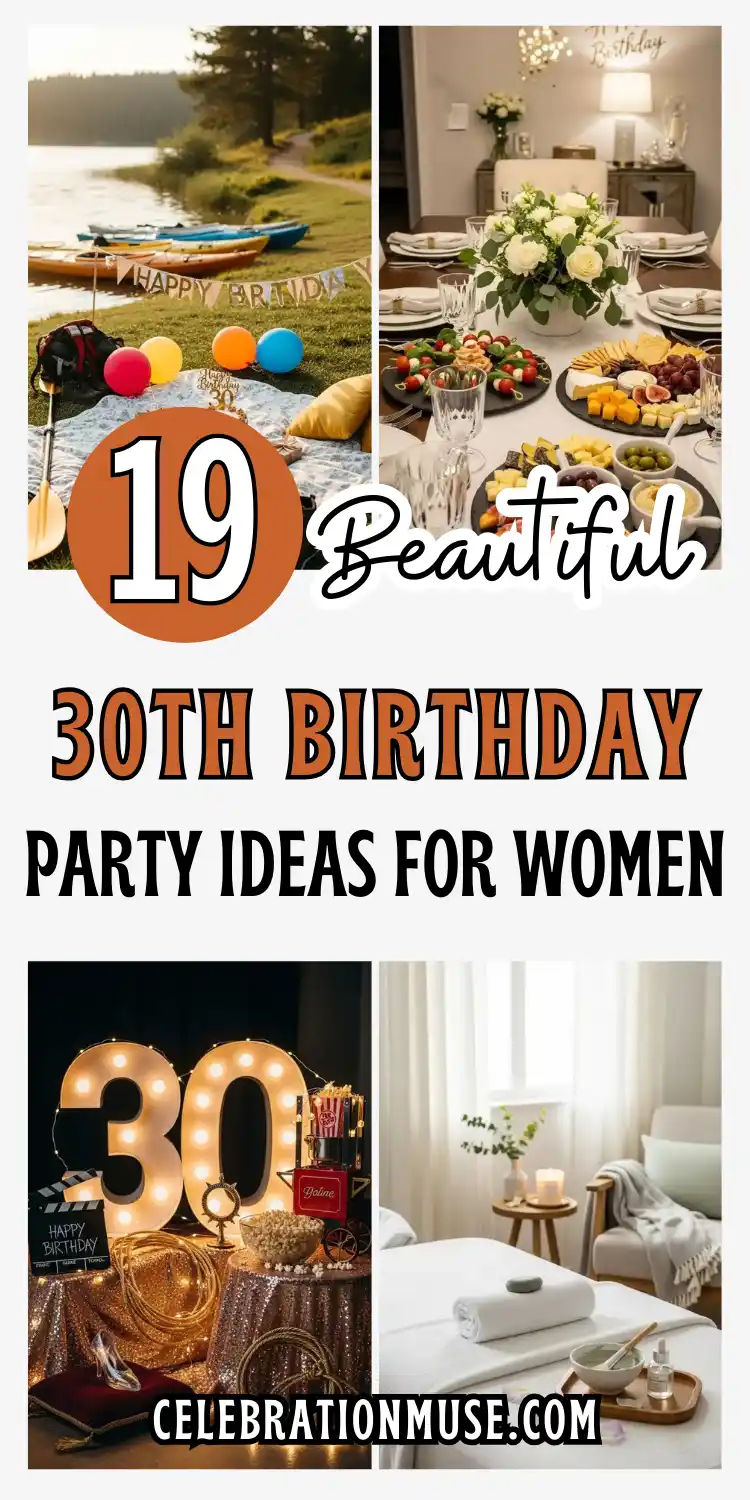 19 Chic & Fun 30th Birthday Party Ideas for Women 2 30th Birthday Party Ideas for Women
