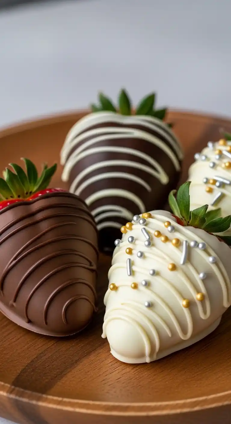 21 Delicious Birthday Party Desserts to Try 8 4. Chocolate Dipped Strawberries
