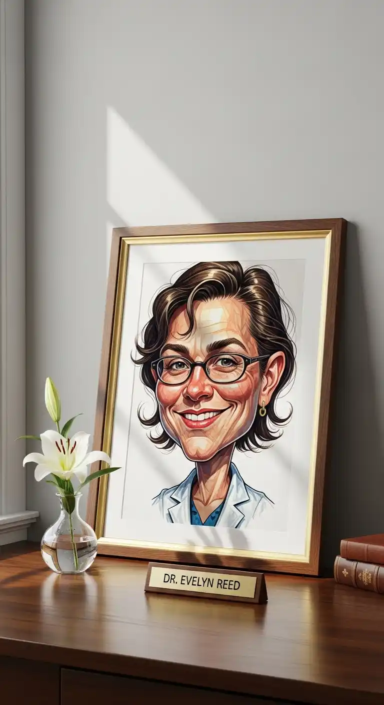 20 Unique Wedding Anniversary Gifts for Husband 8 4. Custom Portrait or Caricature of Both of You