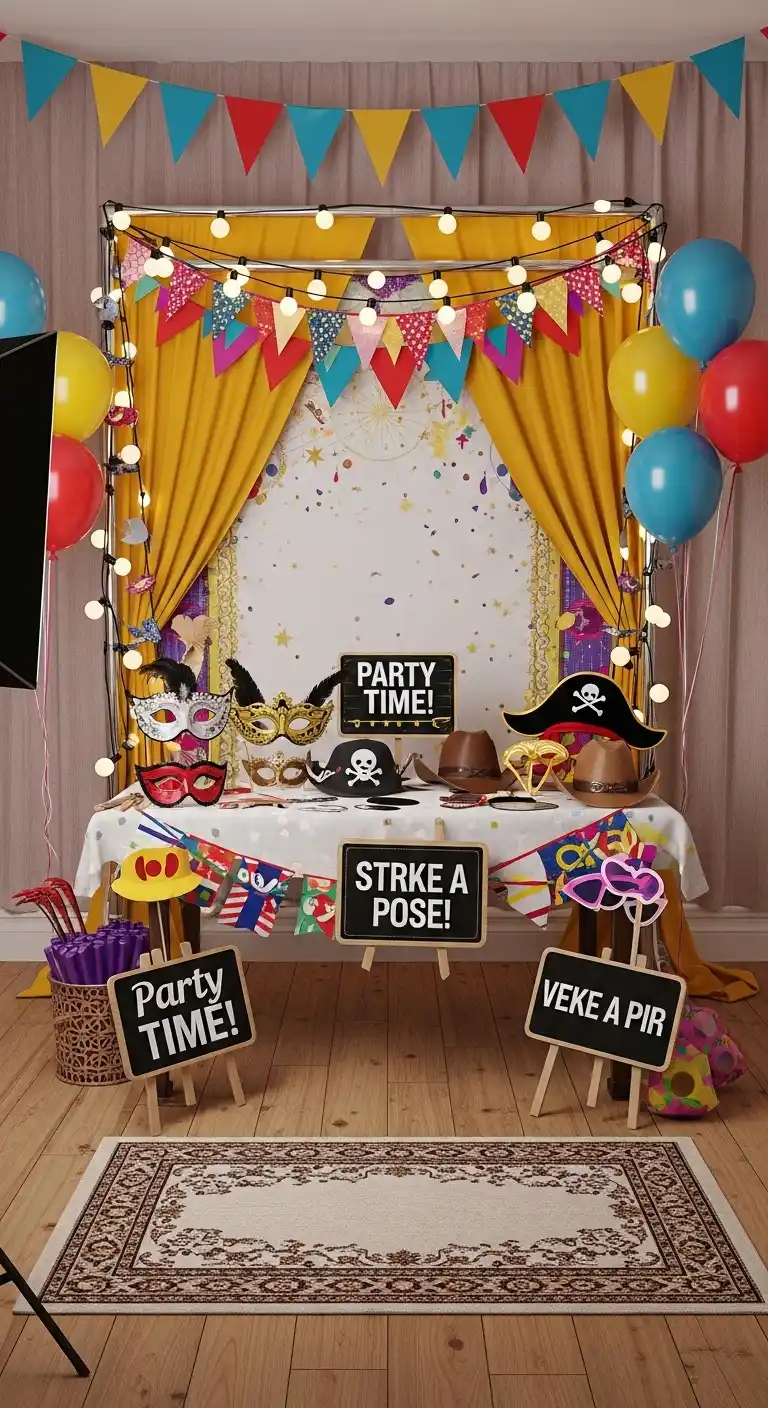 21 Fun Birthday Party Activities for All Ages 7 4. Themed Photo Booth
